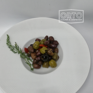 Olive Mix Condite (l'etto) Or: Puglia