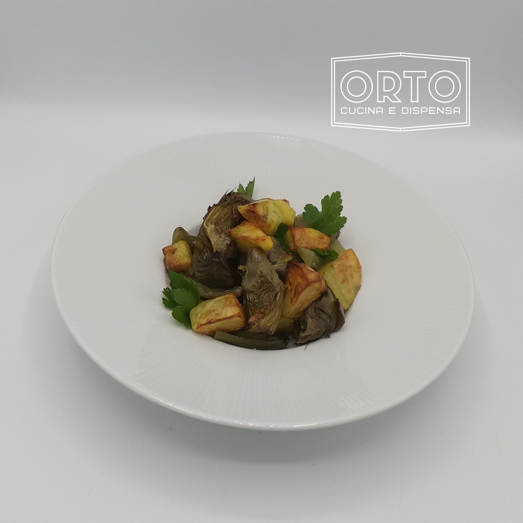 Carciofi e Patate al forno (confezione da 300 gr)