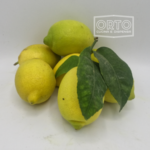 Limoni Locali buccia edibile "Verdello" al Kg (circa 5/6 Frutti)