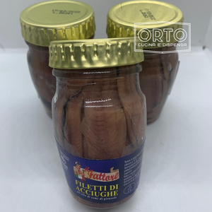 Filetti di Acciughe (al barattolo 80g)